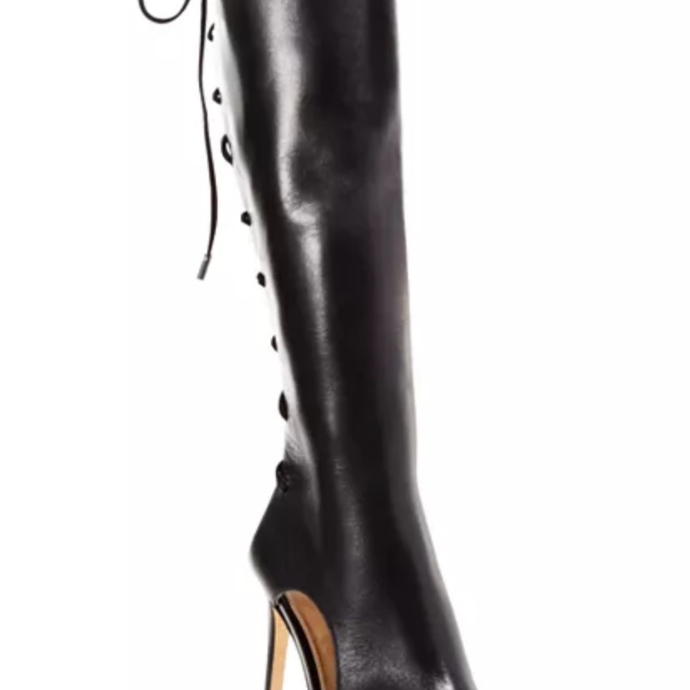 Women's Black Knee-High Boots